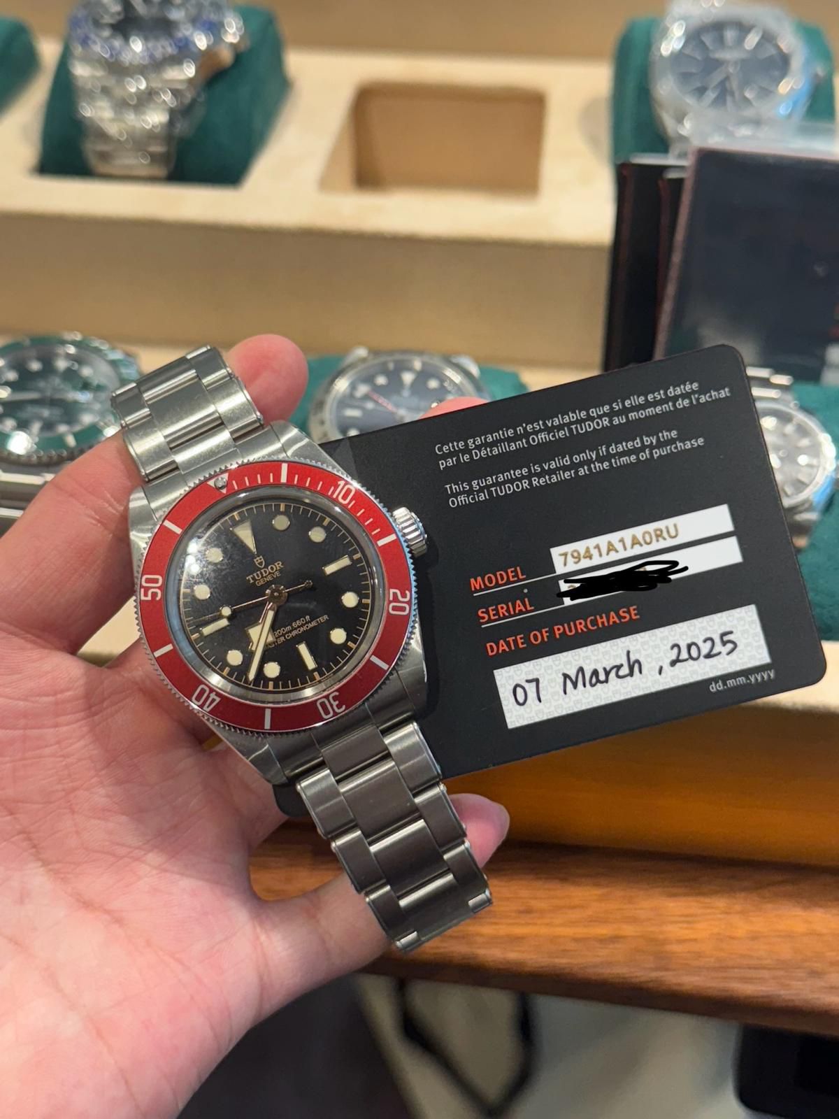BLACK BAY 41 RED BURGUNDY OYSTER (2025)